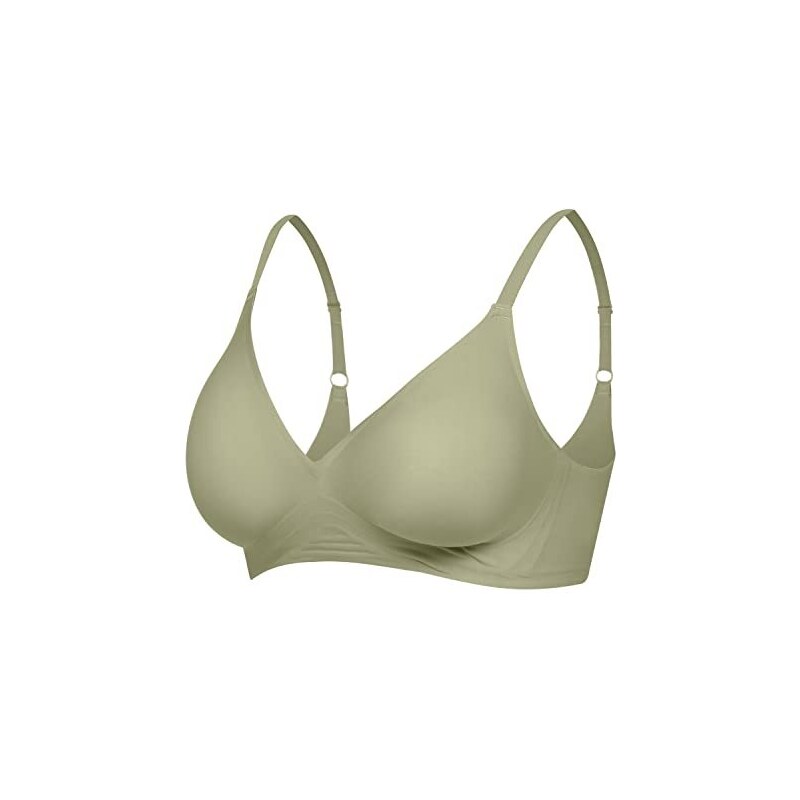 Scollo A V Reggiseno Senza Ferretto Comodissimo - Bralette Seamless Con Imbottitura E Reggiseno Con Ferretto