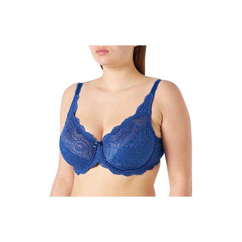 Playtex Reggiseno Con Ferretto Flowery Lace In Pizzo, Sostegno Perfetto, Donna, Confezione Da 1
