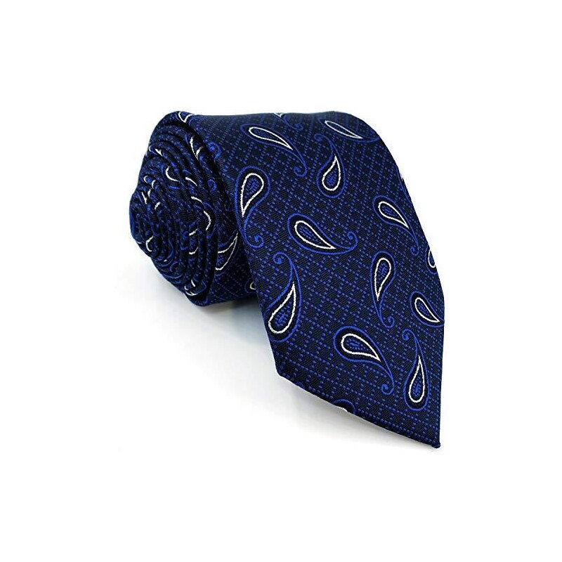 jongens paarse Paisley stropdas