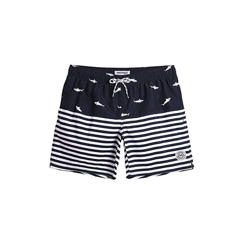 MaaMgic Pantaloncini Da Bagno In Nylon Da Uomo Con Asciugatura Rapida Per Spiaggia Nuoto 1096036