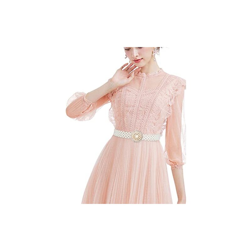 obmwang Special Occasion Satin Belt Bridal Sash 4 Wide