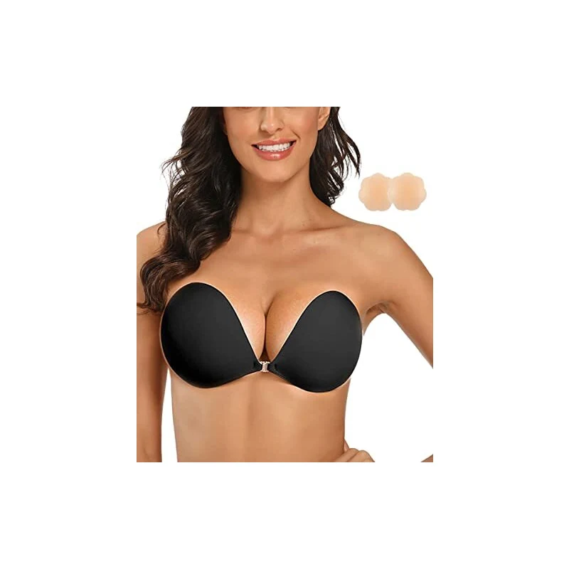 Trustnice Reggiseno Adesivo Push-Up, Reggiseno Senza