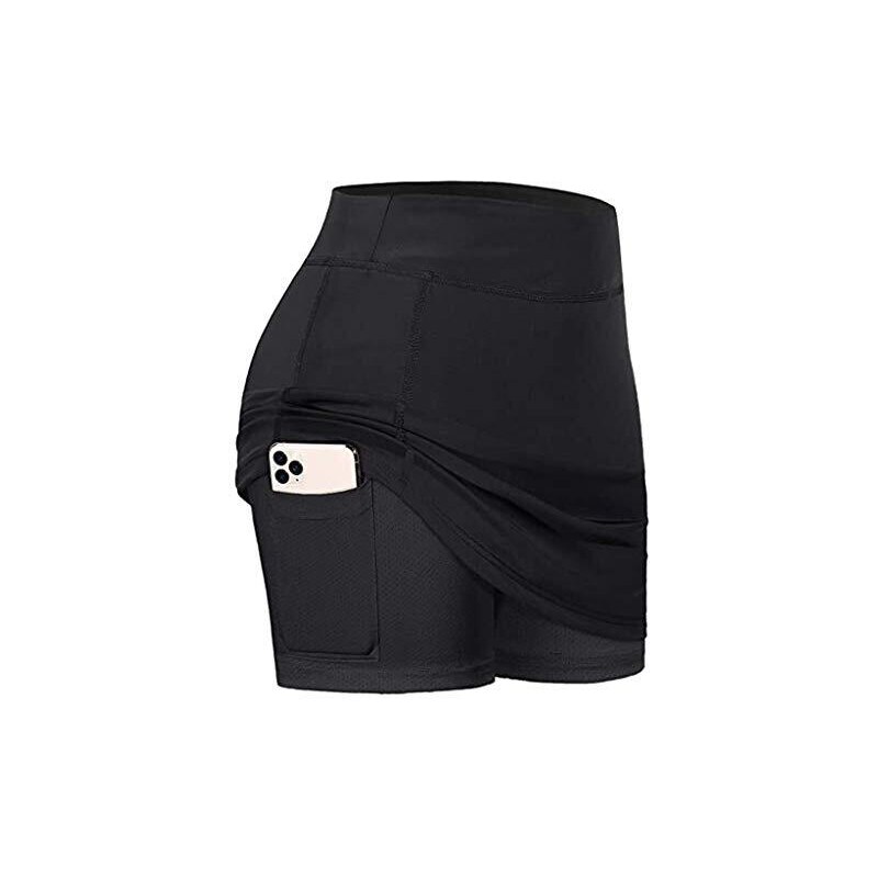 Gonna Golf Estiva Gonna Da Tennis Donna Con Pantaloncini - Vita Alta Con 3 Tasche Per Sport Gonna Sportiva Con Pantaloncini - Foto 12