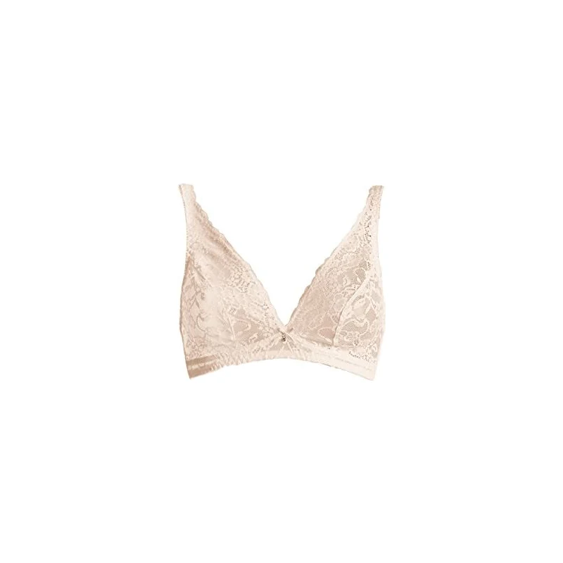 Bralette Victoria's Secret Raso Beige &ndash; Senza Fili Leggermente Imbottito &ndash; Taglia M