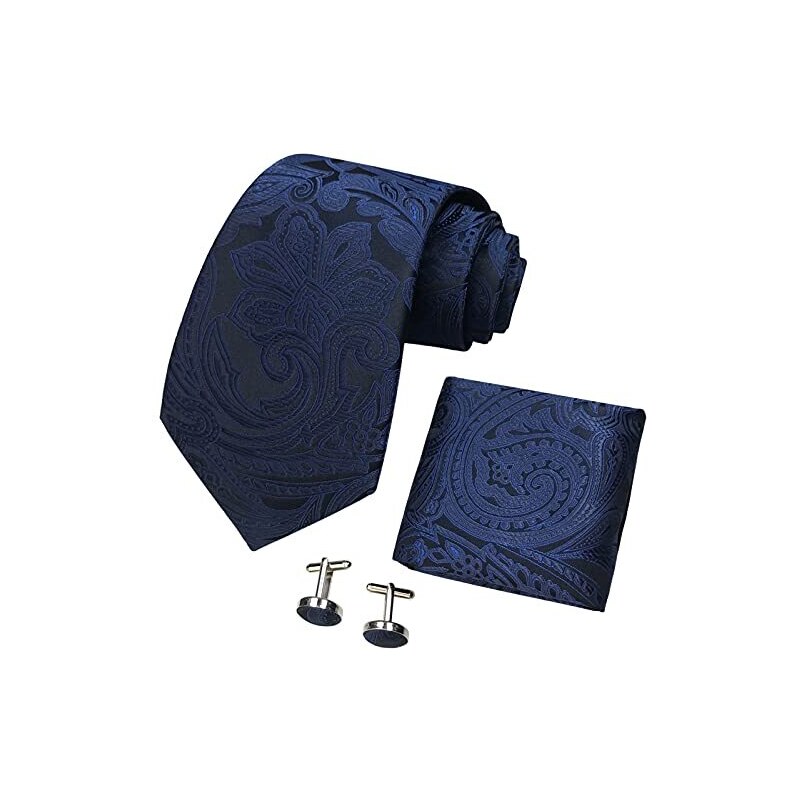 SCIARPA IN SETA E COTONE CON FRANGE E MOTIVO PAISLEY E FLOREALE BLU - Foto 11