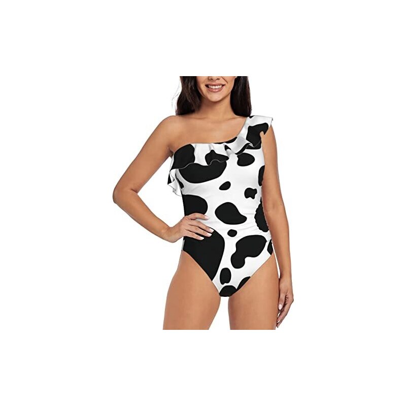 Per Donna Costumi Da Bagno Intero Monokini Taglio Alto Costume Da Bagno Controllo Della Pancia Vita Alta Snello Senza Schiena Vacanza Vintage Ombre Gr P15085853