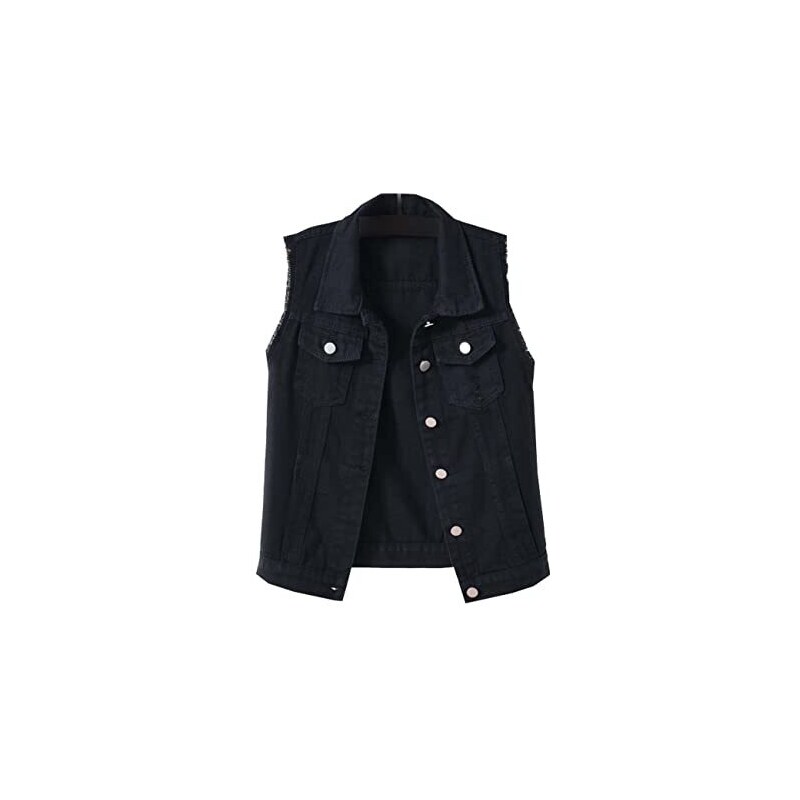 Gilet Corto Cargo Donna UATKIMI – Senza Maniche Con Zip E Fibbie – Top Athleisure Con Tasche - 5