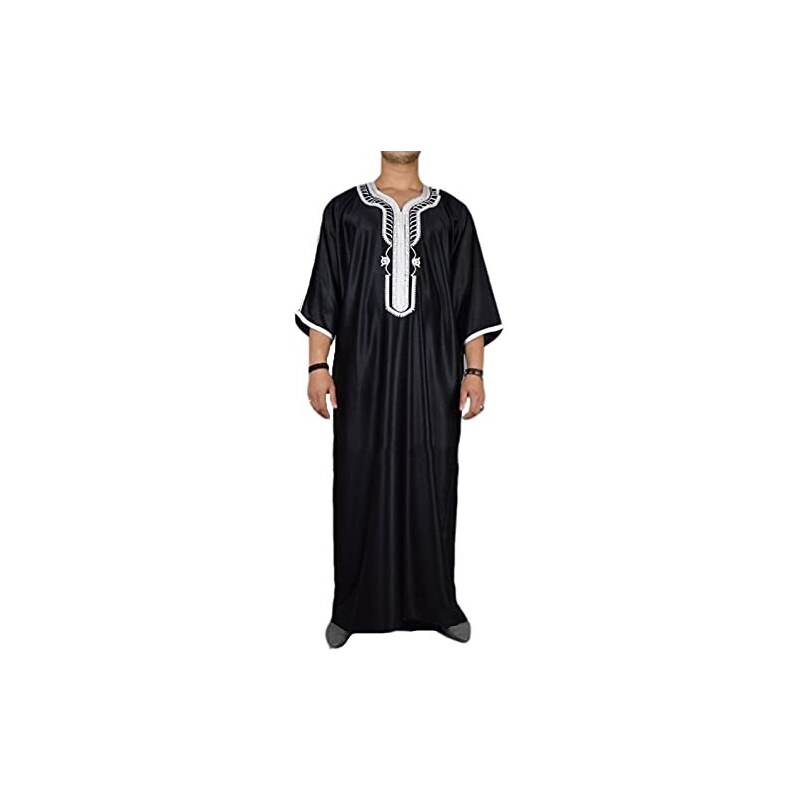 Fulbant Abito Lungo Musulmano Del Medio Oriente Per Le Donne Arabo Dubai Abaya Festa Islamica Abiti Turchi Caftano Marocchino Blue S 125915322