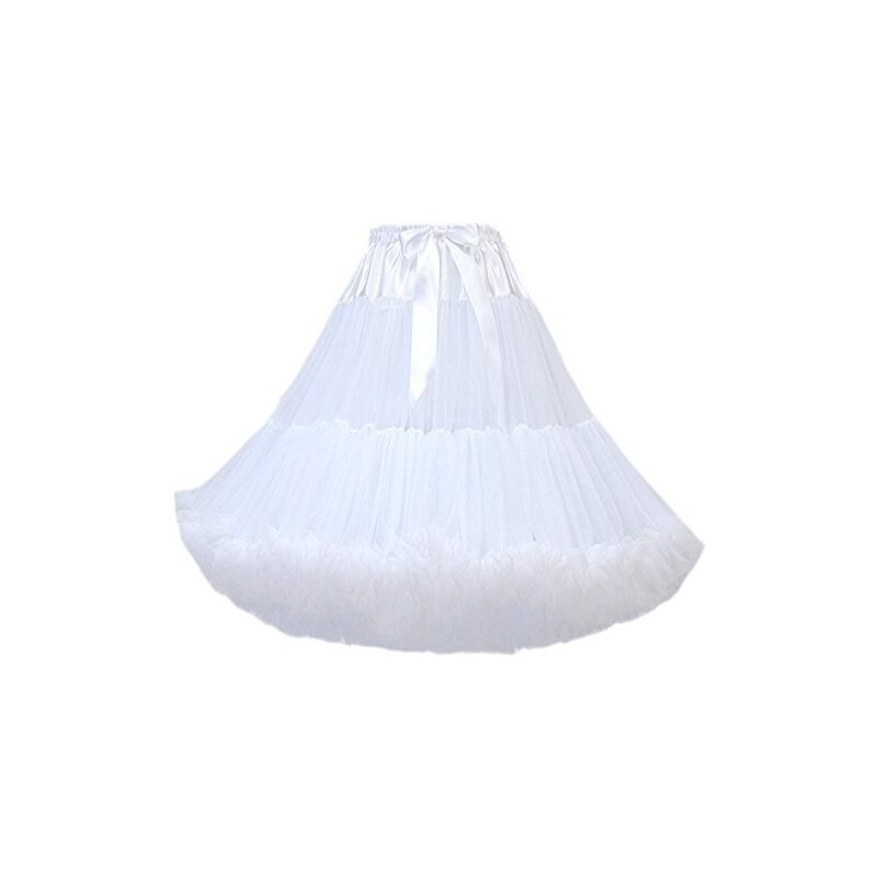 FOLOBE Adulti Lussuosa Tutu Petticoat Costume Balletto di Ballo  Multi-Strato Morbido Chiffon Sottogonna in Tulle Tutu delle Donne Gonna  Gonna Puffy 