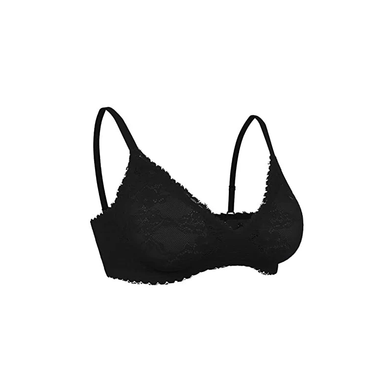 Reggiseno Allattamento MOMANDA - In Pizzo Senza Ferretto Comodo E Sexy - Foto 4