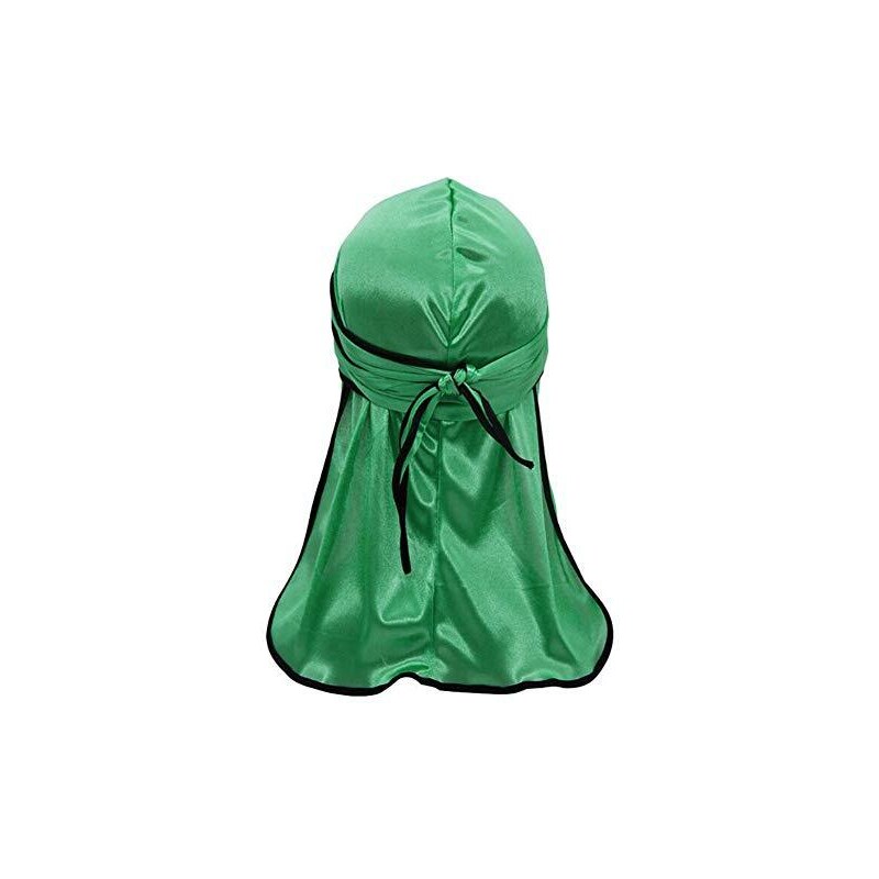 DAMILY Set di 2 bandana da uomo e da uomo, in seta, vintage, con