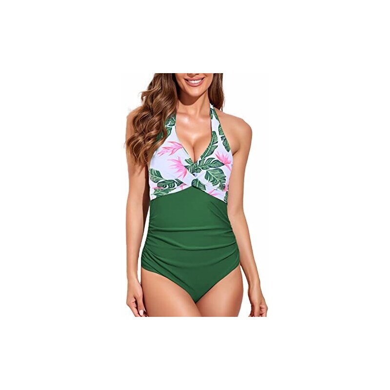 Costume Intero Donna Joweechy Con Controllo Pancia E Ruches - Taglie S/M/L/XL - Nuovo