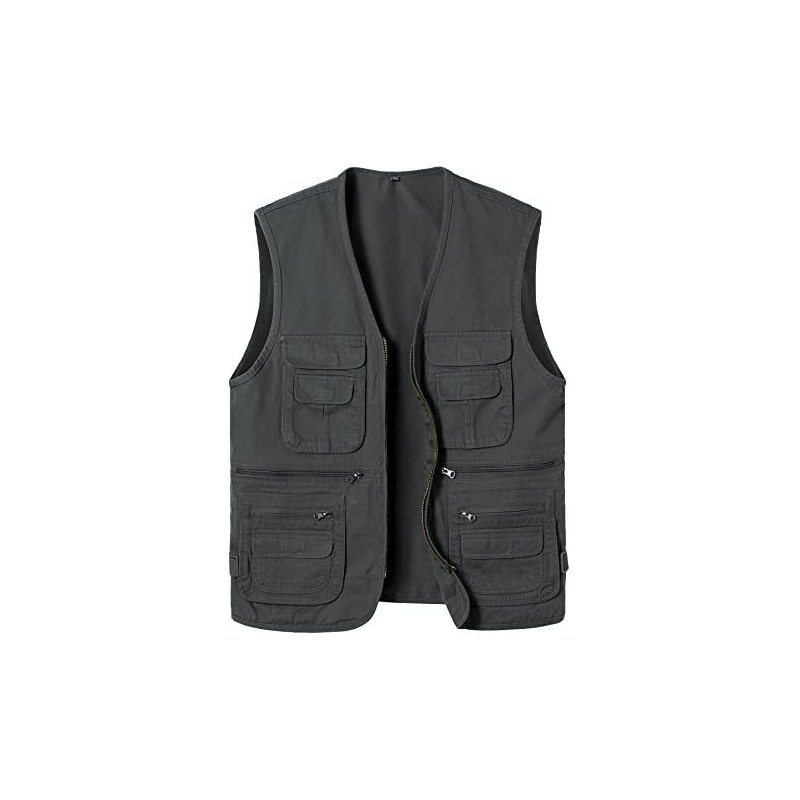 Gilet Senza Maniche Uomo Softshell - Leggero, Antivento, Con Tasche - Foto 5