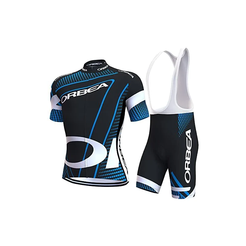 Maglia E Set Corto Ciclismo Uomo Arsuxeo, Traspirante, Con Imbottitura, Estate