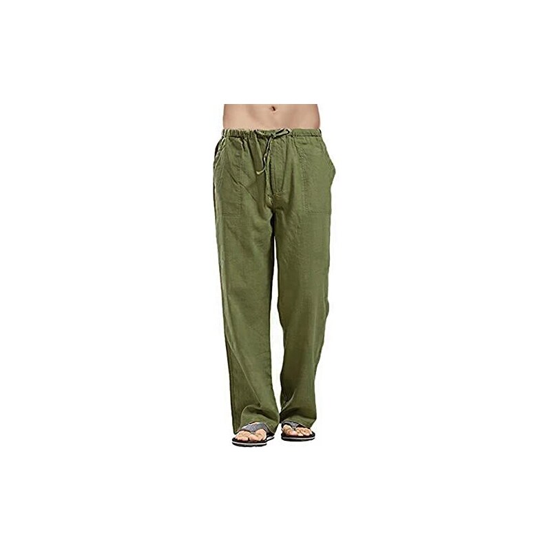 J.E. Mc Collum Pantaloni Casual Da Uomo In Cotone Taglie Grandi: In Offerta A 59.99€ Su - Foto 6