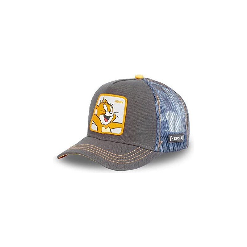 Capslab Cappello da uomo Trucker Tom & Jerry, TAJ1JERRY2, Taglia Unica