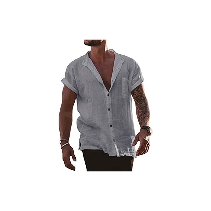 SANDERY Camicette da donna casual girocollo manica corta