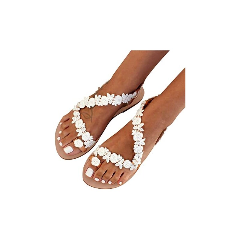 Gioiacombo™ Sandali estivi comodi in pelle con tacco alto da donna (spedizione gratuita