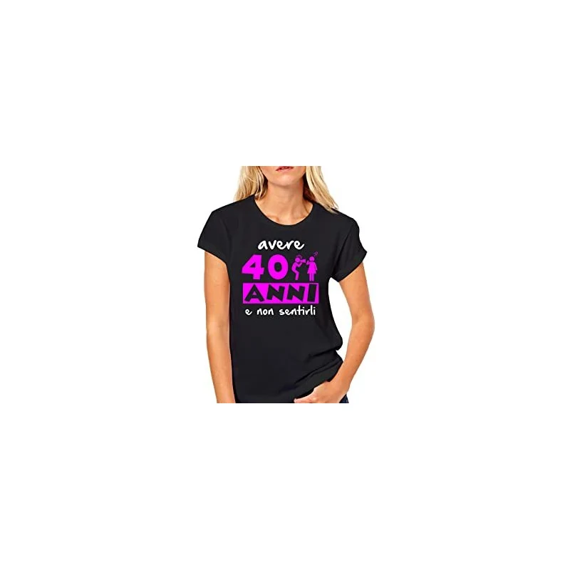 Puzzletee T-Shirt Compleanno Non Ho 40 Anni ma 32,78 + Iva