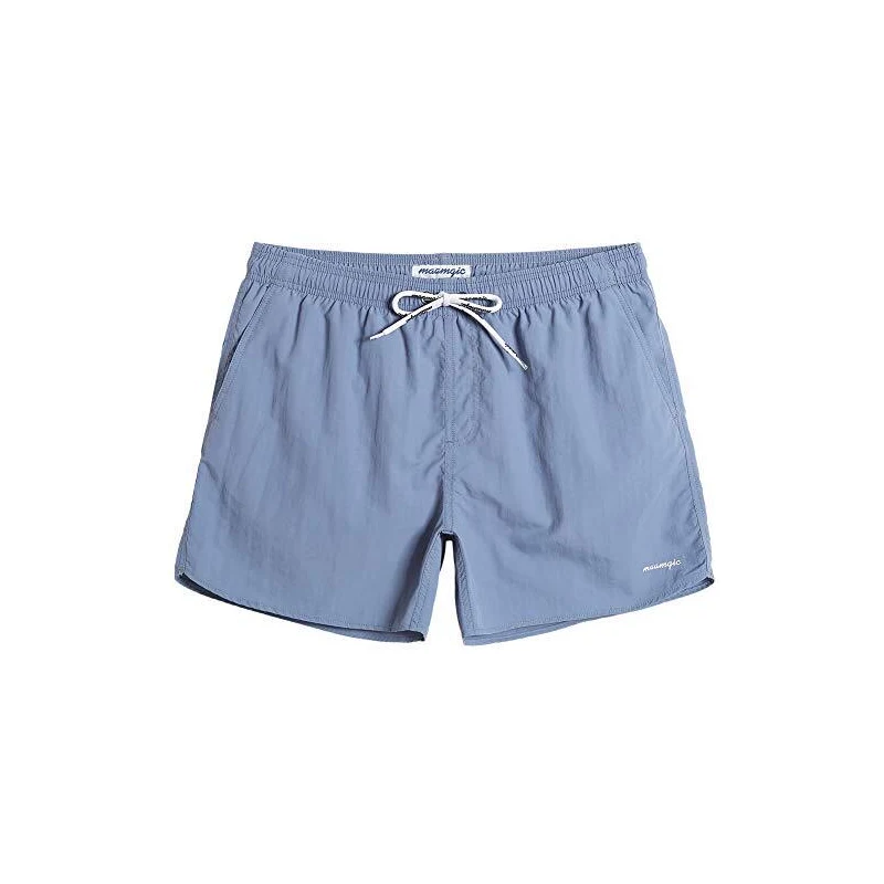 Pantaloncini Da Bagno Uomo MaaMgic A Asciugatura Rapida In Nylon – Bordeaux, Taglia XL, Con Tasche