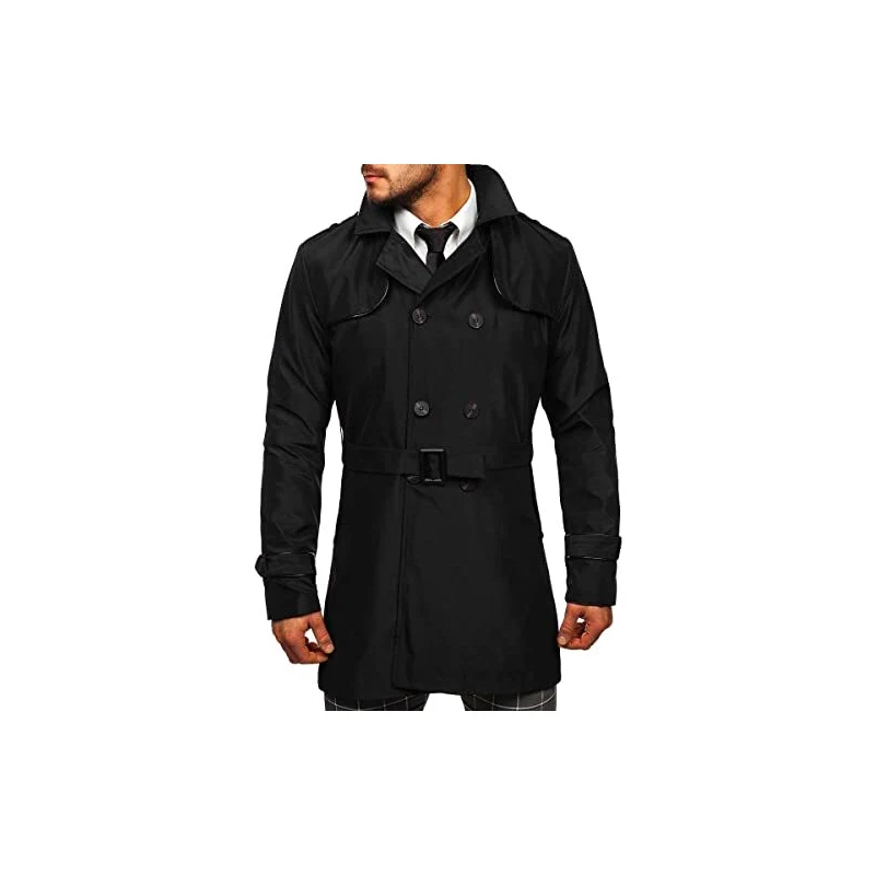 Maglietta Nike Uomo BOLF Uomo Cappotto Doppiopetto Impermeabile