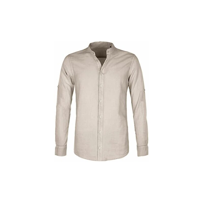 Camicia Uomo Slim Fit Camicia Uomo Elegante Coreana Slim Fit - Main Image