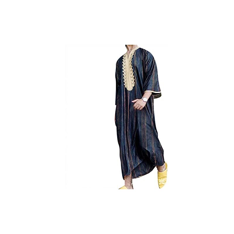 MODSGUE Cappotto Da Viaggio Leggero Donna Musulmano Vestiti Caftano Musulmano Medio Oriente Vestiti Saudita Arabo Hijab Abaya Lunghezza Piena Thobe Tuniche Ricamate Verde Xxl 124104811