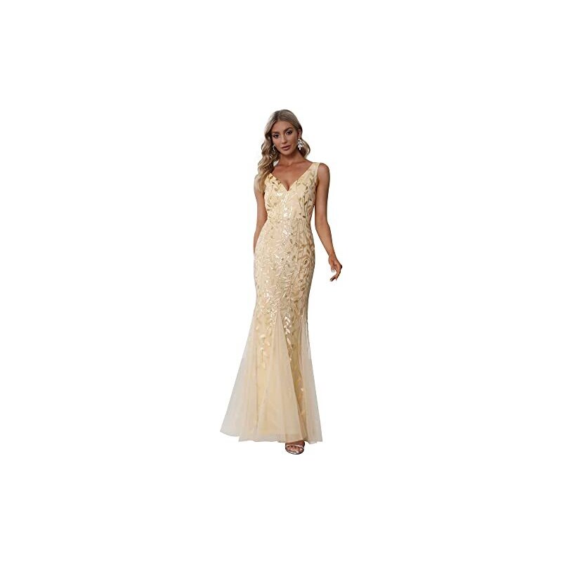 Elegante Per Ever-Pretty Vestito Da Festa Donna Sirena Vestito Donna