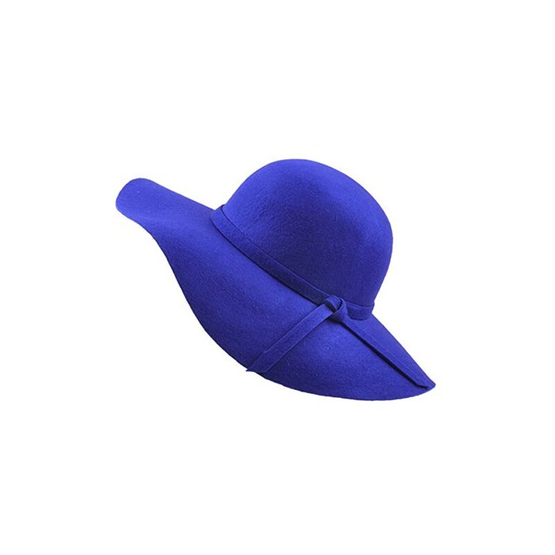 Cappello Da Cowboy Occidentale A Tesa Larga In Feltro Da Donna Per Gli Uomini Panama Fedora Lana Caps, Nero-senza Coulisse, M - Foto 11
