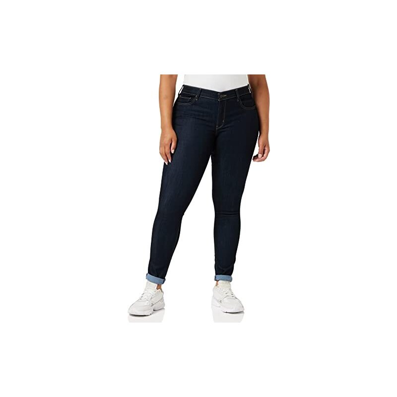 Jeans Donna Levi’s Innovation Super Skinny – Hyperstretch Con Lycra, Modellante E Confortevole, Vestibilità Aderente Con Iconica Patina In Pelle, Taglio Sexy