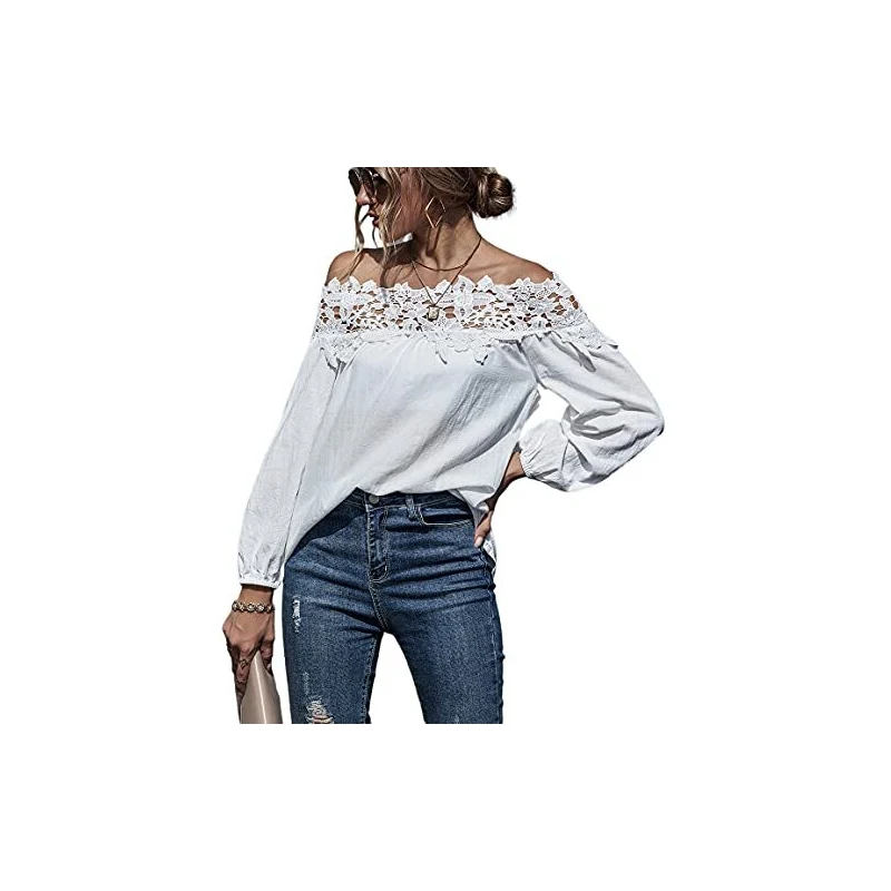 Camicetta Donna Oversize A Righe - Colletto Con Bottoni, Maniche Lunghe, Casual E Da Ufficio
