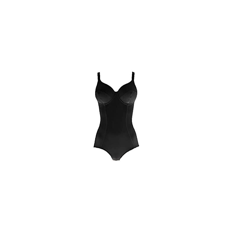 SIèLEI Donna Body A Fascia Con Ferretto, Coppa B, Colore Bianco, Taglia 4 (IT 95F / EU 38)