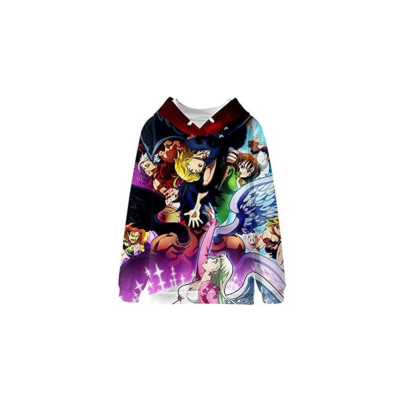 westtrend Anime Giapponese Attack on Titan Felpa con Cappuccio Cartoon