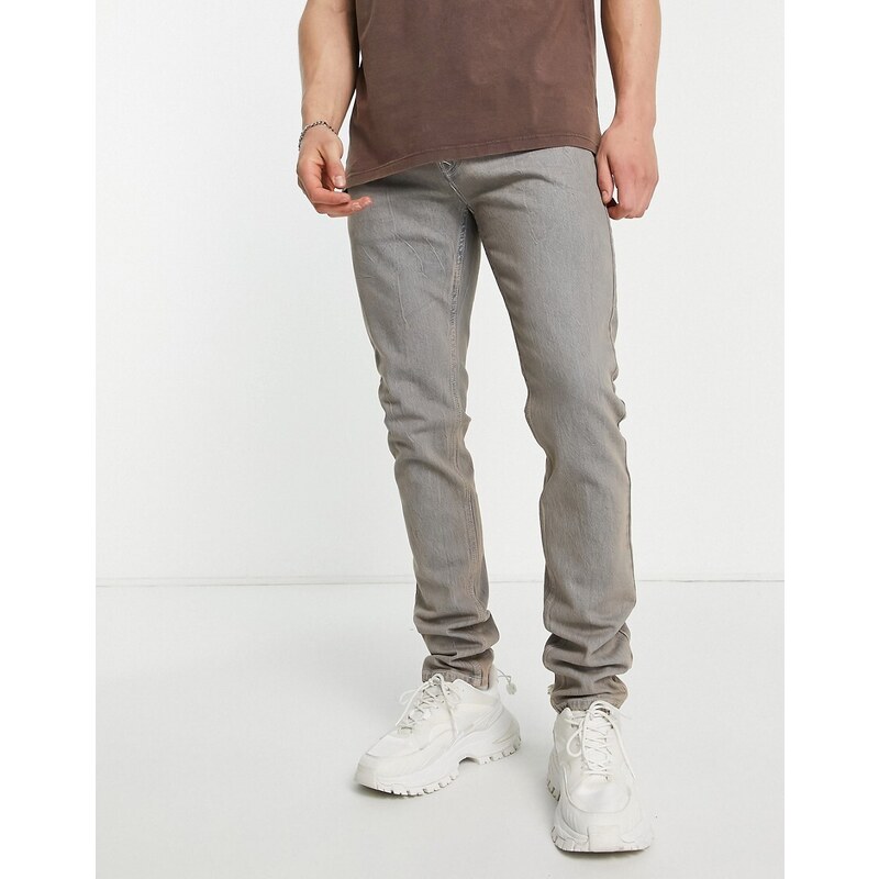 Topman - Jeans skinny grigio tinto