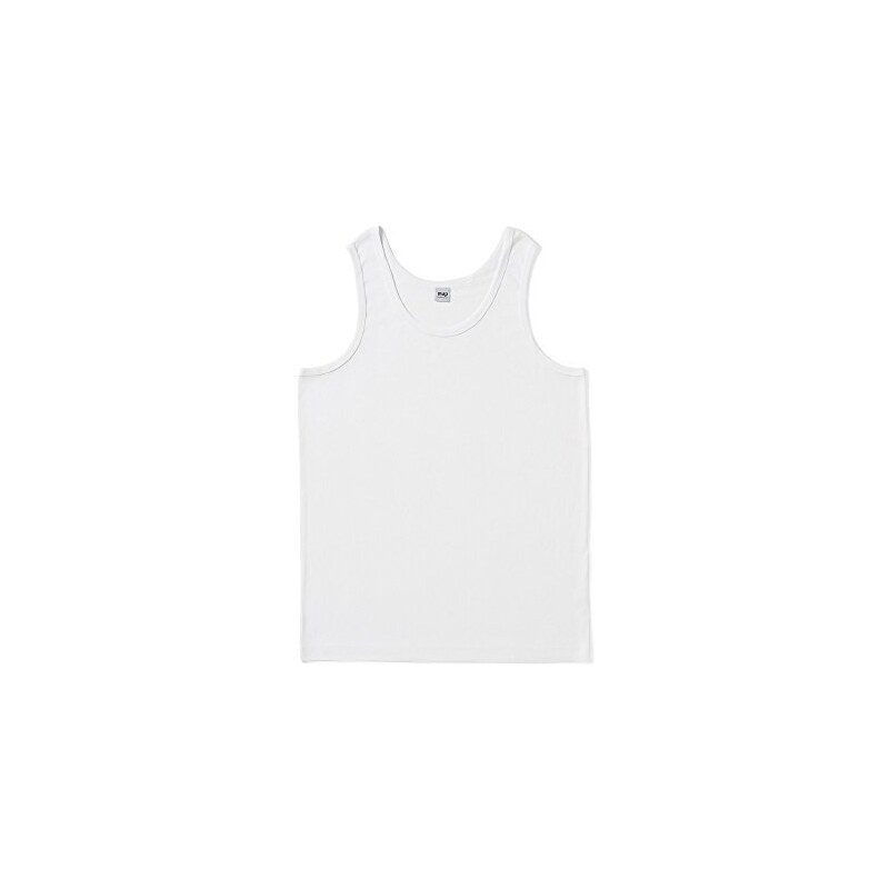 Confezione Da 3 Canotte Donna In Cotone Interlock Spalla Larga, Taglie 2/S - 7/XXXL, Bianco - 5