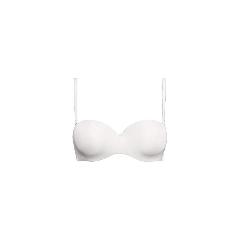Reggiseno a coppa preformata con inserti di pizzo