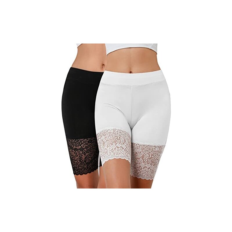 Shorts Leggings Per Bambina - Confezione Da 6 Pezzi In Cotone Elasticizzato | Estate 2024 - Foto 8