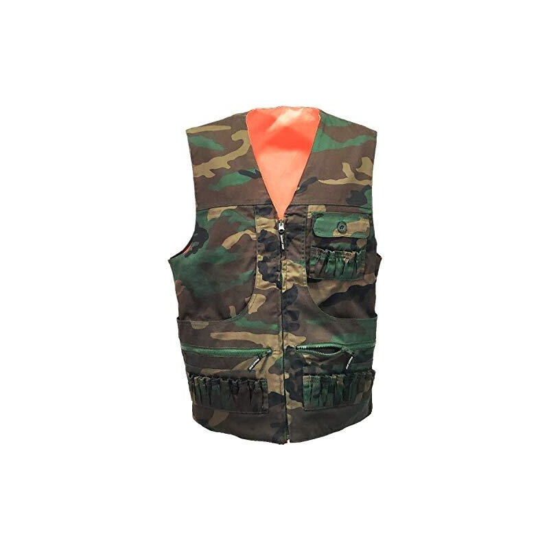 Piumino smanicato mimetico best sale