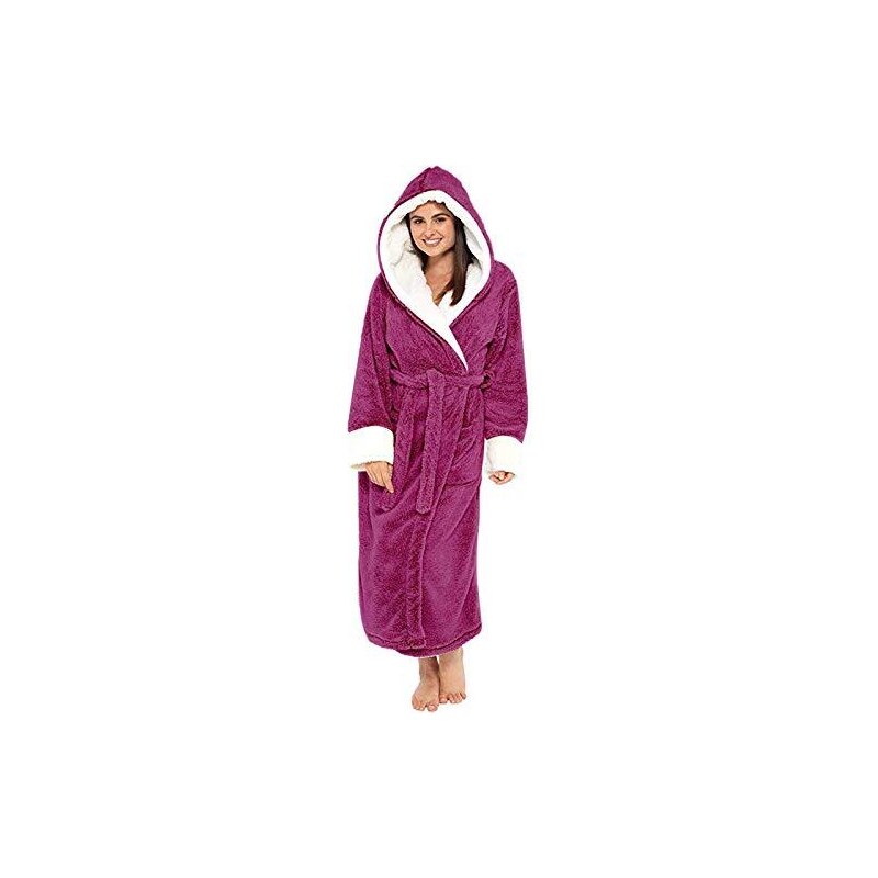 Lovasy Accappatoio da Bagno Donna Morbido Asciugamano Avvolgente Spa Accappatoio con Bottoni Regolabili per Doccia e Bagno Leggero Kilt da Sauna con Tasca,A-Blu,S/M