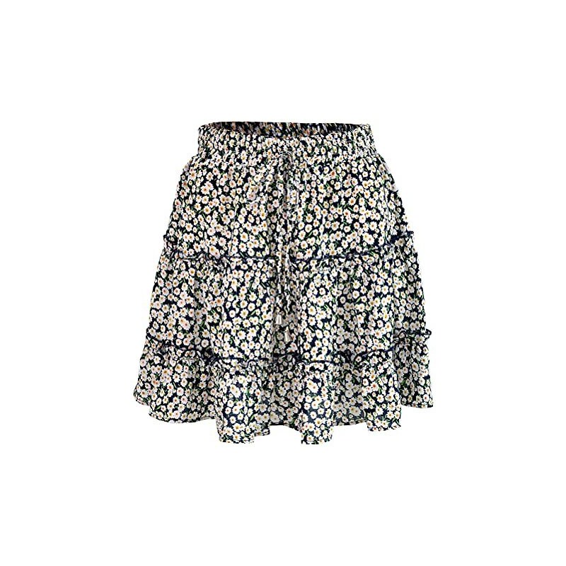 Mini Gonna A Pieghe DRESHOW - Gonna Svasata Elastica Per Donna E Ragazze - Foto 8