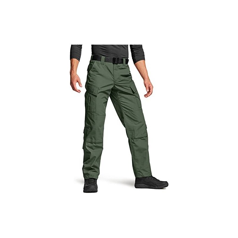 CQR Pantaloni Tattici Militari da Uomo, Pantaloni da Mucca