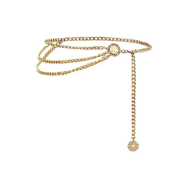 Catena da vita con strass di cristallo da donna - accessorio Catena da vita con strass di cristallo da donna - accessorio