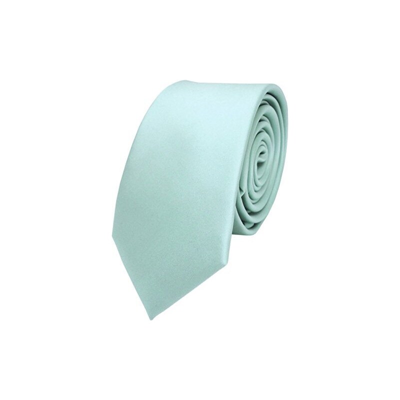 Cravatta blu in seta da 6 cm con motivo a righe argentate | Disponibile