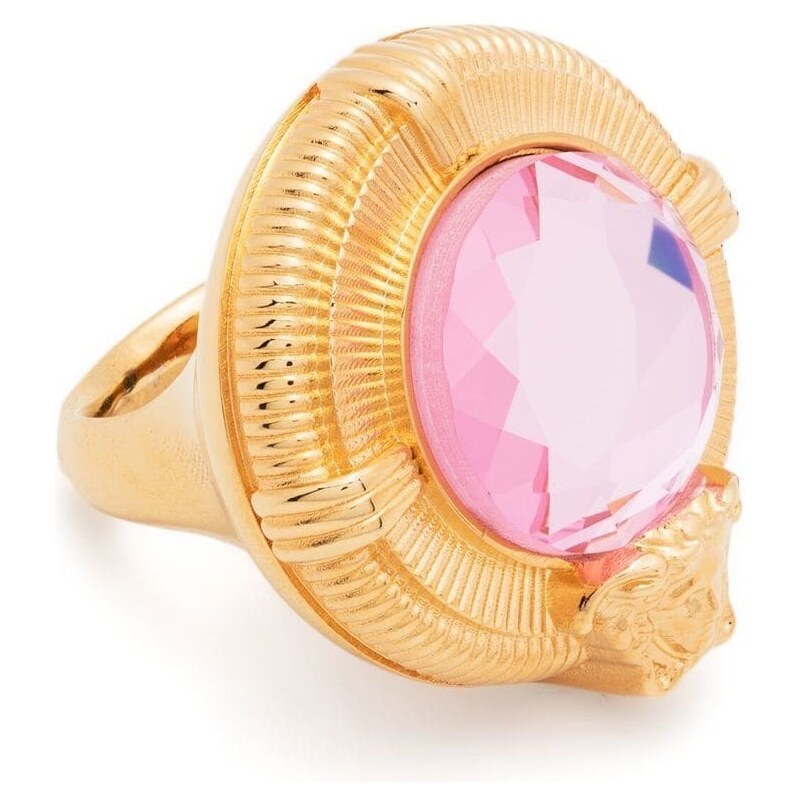 PAMTIER Anello Largo 10mm In Acciaio Con Pietra Multicolore - Regalo Donna Perfetto - 2