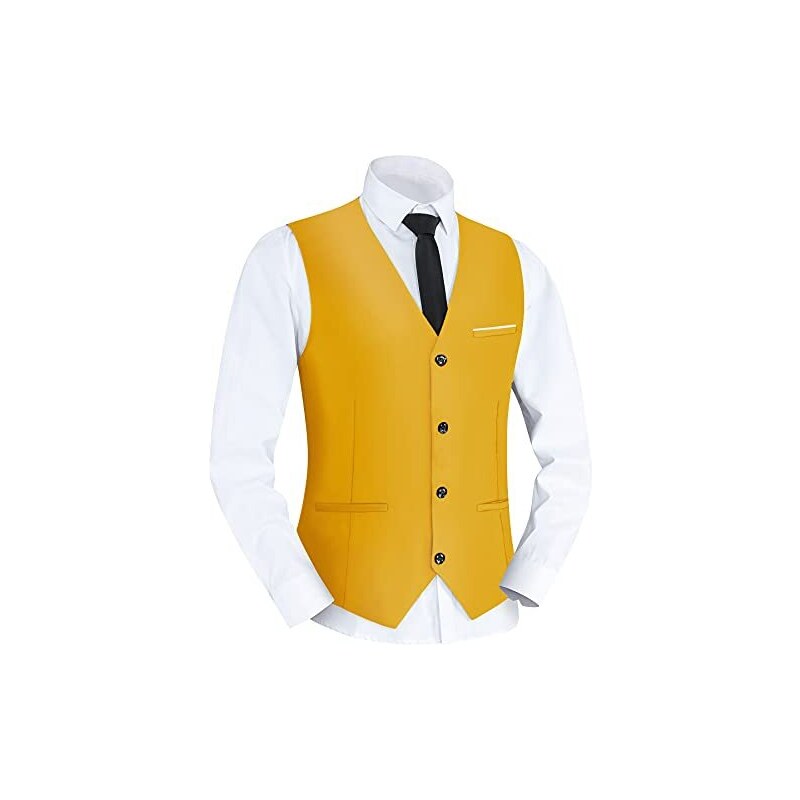 Gilet Da Completo Vestiti Da Uomo In Tessuto Di Seta Gilet Viola - Foto 8