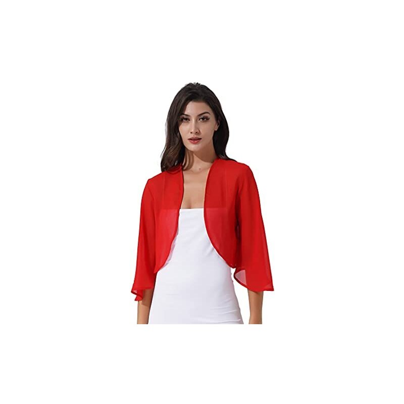 Bolero Per Bambina Con Maniche Lunghe - Cardigan In Cotone Con Perle | Per Cerimonie, Battesimi E Comunioni - Foto 12