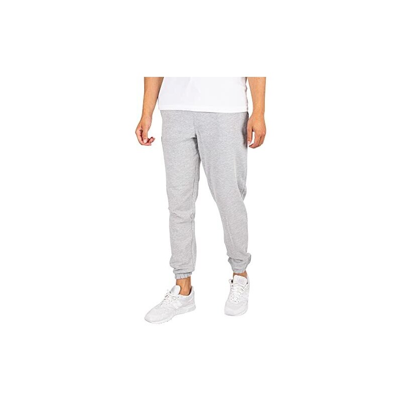 ALBERTO Pantaloni Uomo Grigio Cotone Chino Classici (W33 L30