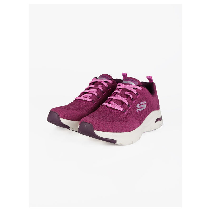 Skechers Comfy Wave Scarpe Sportive Donna Sneakers Basse Fucsia Taglia 36