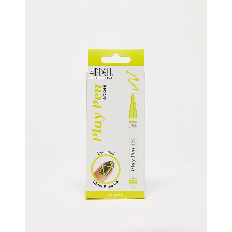 Ardell - Play Pen - Penna per nail art tonalità Bee Loud-Giallo