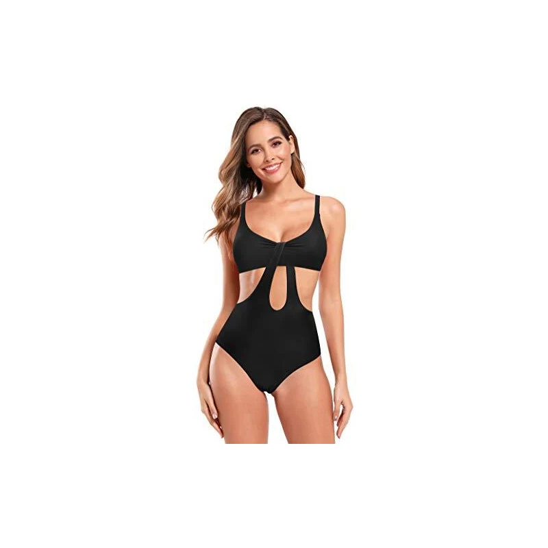 Costume Da Bagno Donna Monokini Push Up - Scollo A V, Bendato, Stile Brasiliano Per Spiaggia - Foto 12